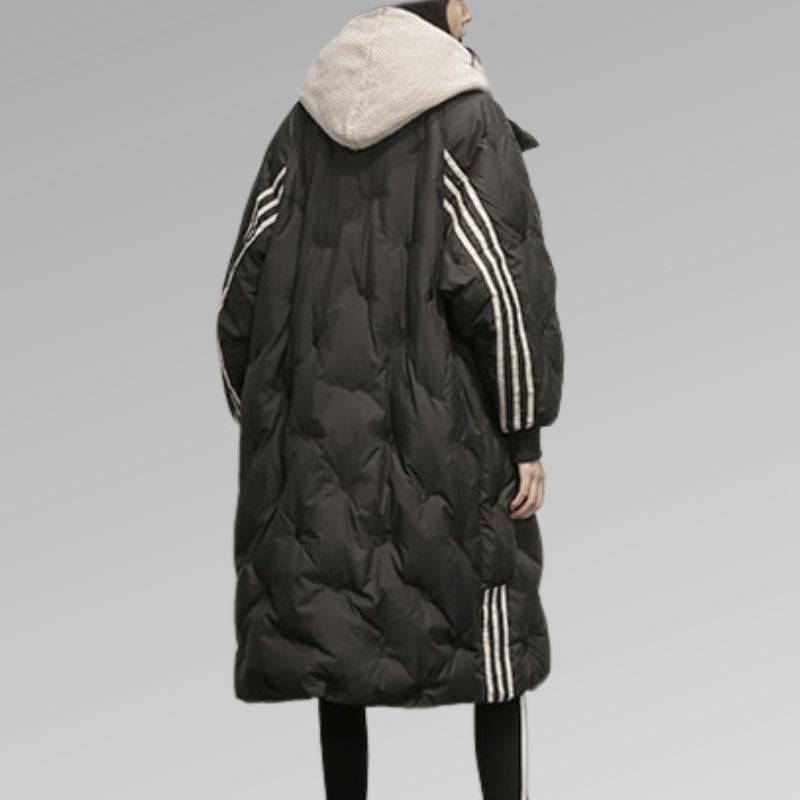 Women's Long Padded Jacket with Style