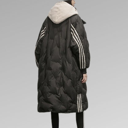 Women's Long Padded Jacket with Style