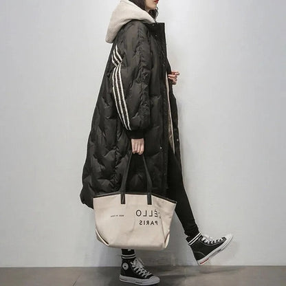 Women's Long Padded Jacket with Style