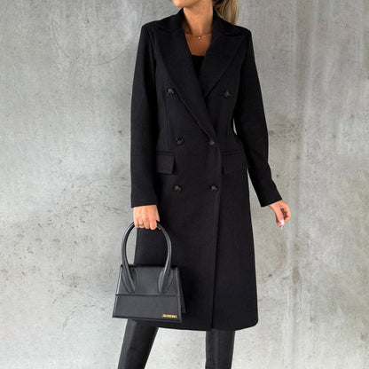 Women's Long Padded Winter Coat With Comfortable Fit