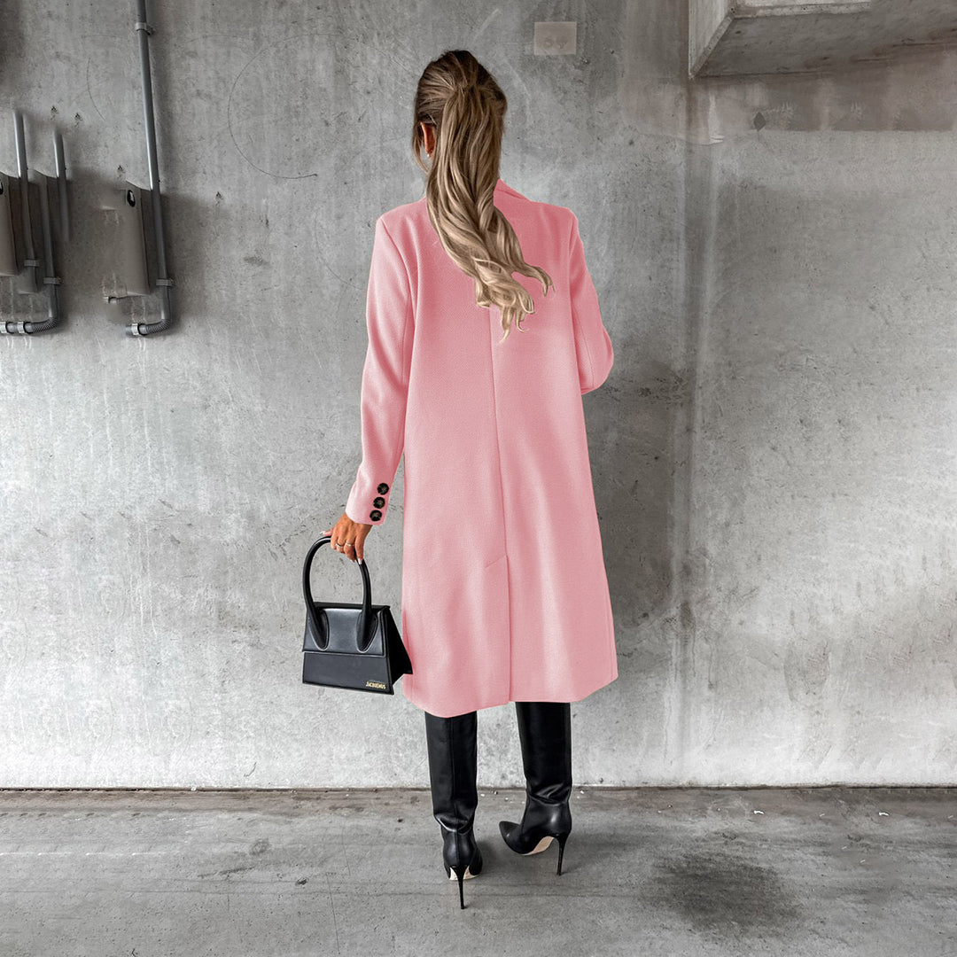 Women's Long Padded Winter Coat With Comfortable Fit