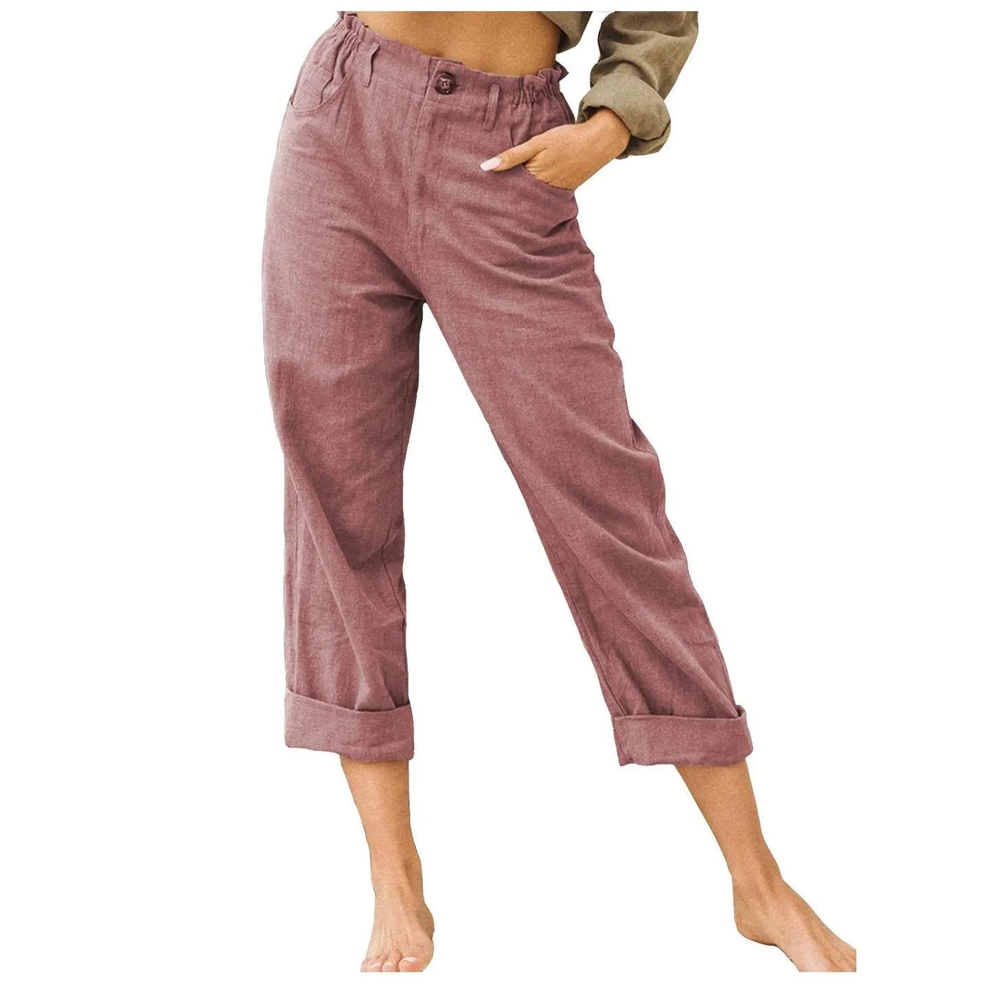 Women's Long Pants Casual With Pockets