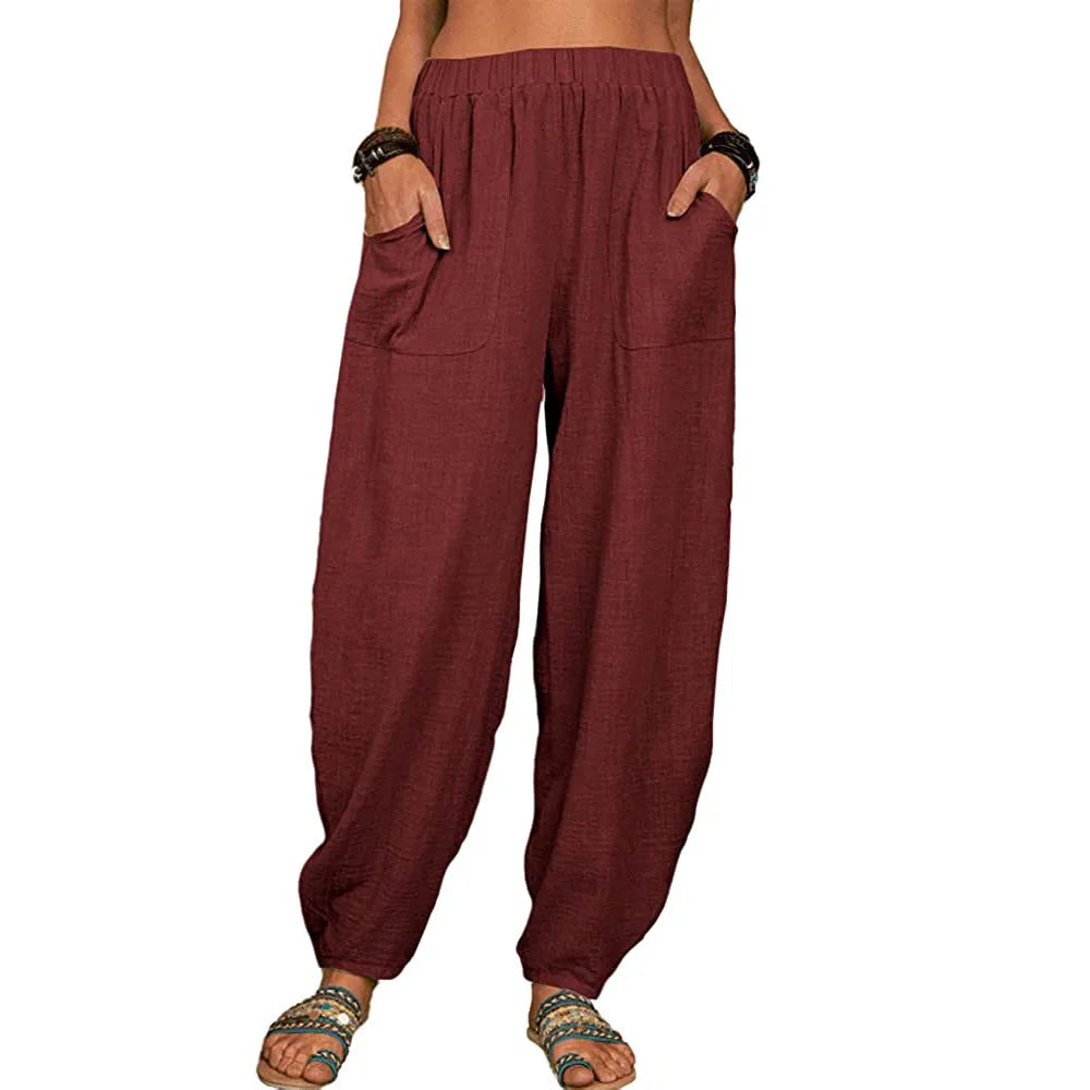 Women's Long Pants Wide Legs for Casual Summer Outfits
