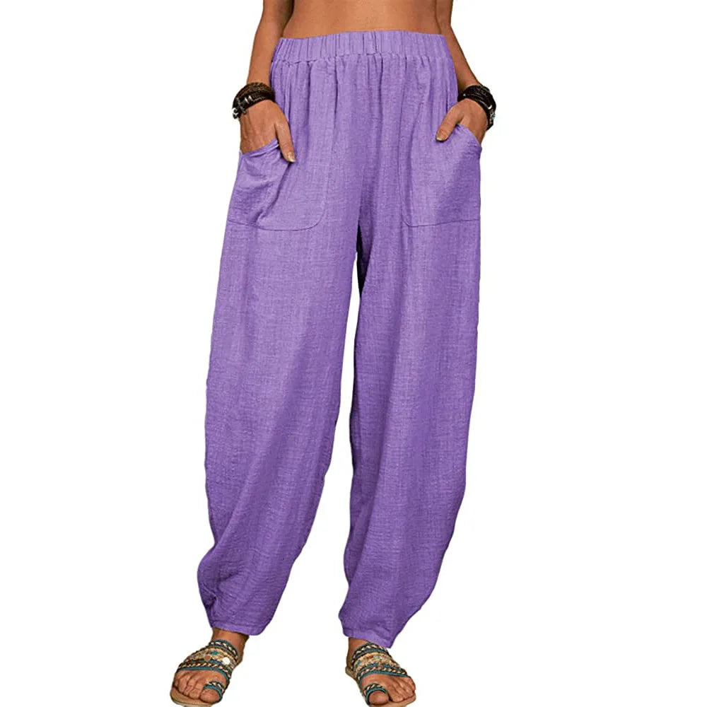 Women's Long Pants Wide Legs for Casual Summer Outfits