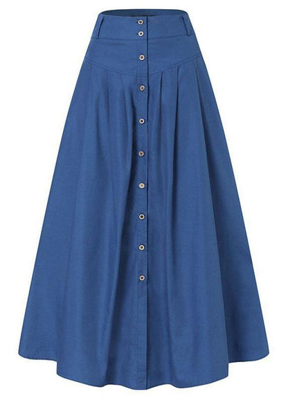 Women's Long Skirt Casual With Pocket