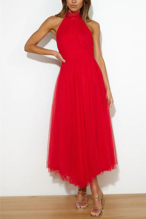 Women's Long Skirt Dress Flowing Style