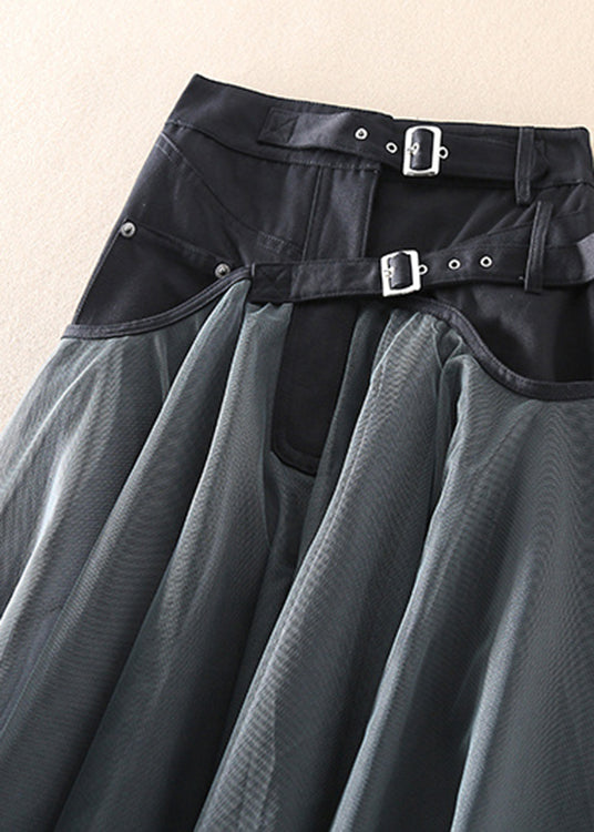 Women's Long Skirt Patchwork Tulle for Casual and Formal Occasions
