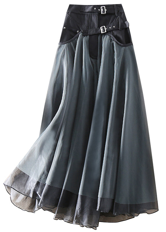Women's Long Skirt Patchwork Tulle for Casual and Formal Occasions