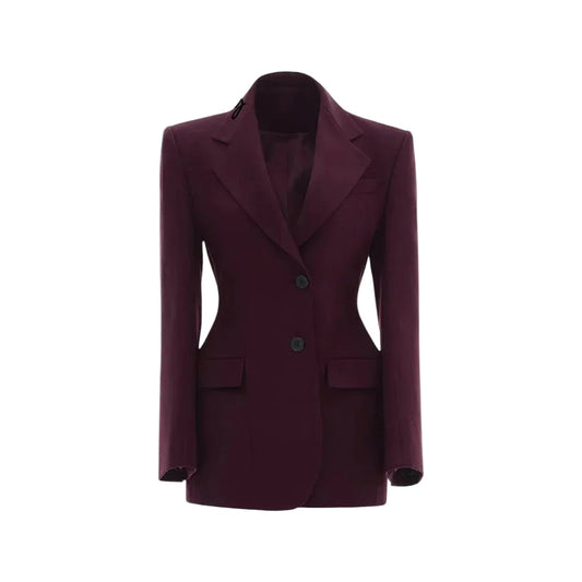 Women's Long-Sleeved Blazer Dress For Business And Social Occasions