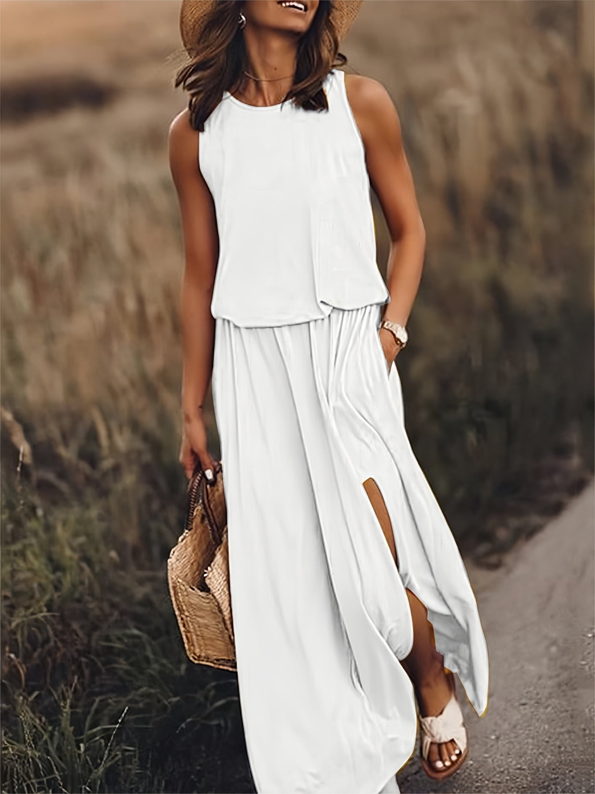 Women's Long Summer Dress Breathable and Comfortable