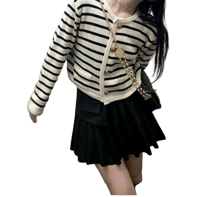 Women's Long-sleeved Cardigan Knitted Casual