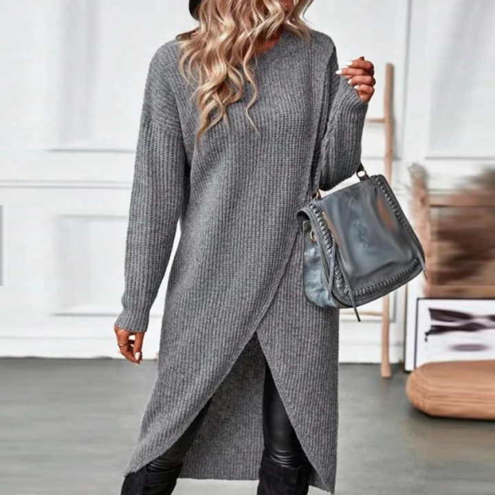 Women's Long-sleeved Dress Sweaterdress Luxury Style