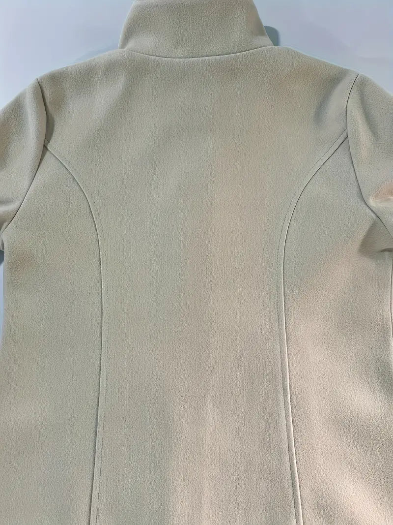 Women's Long-sleeved One-Button Jacket