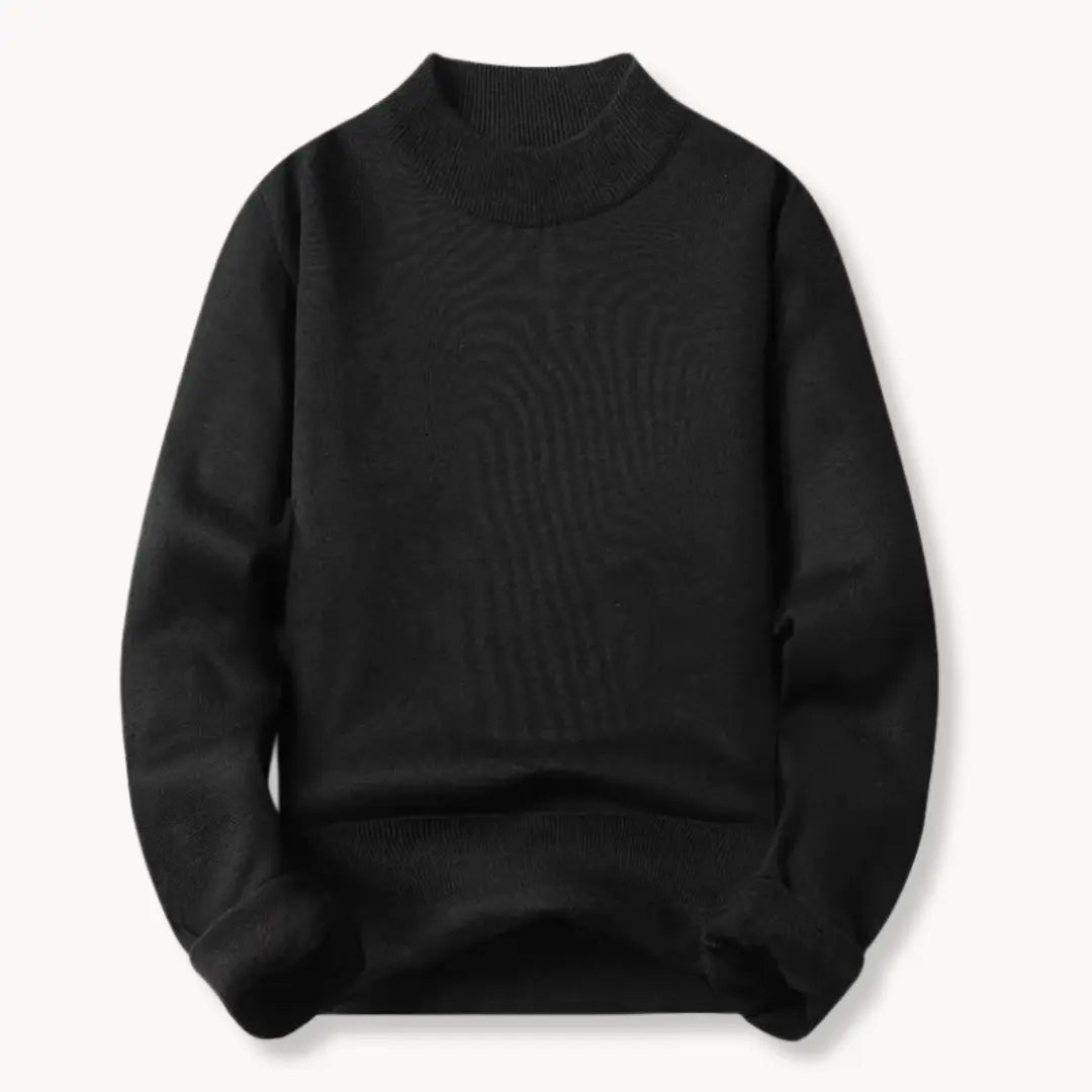 Women's Long-sleeved Round Neck Sweater Casual Design
