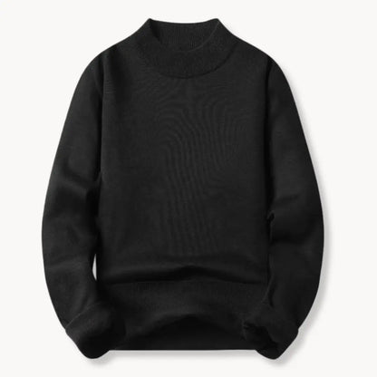 Women's Long-sleeved Round Neck Sweater Casual Design