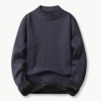 Women's Long-sleeved Round Neck Sweater Casual Design