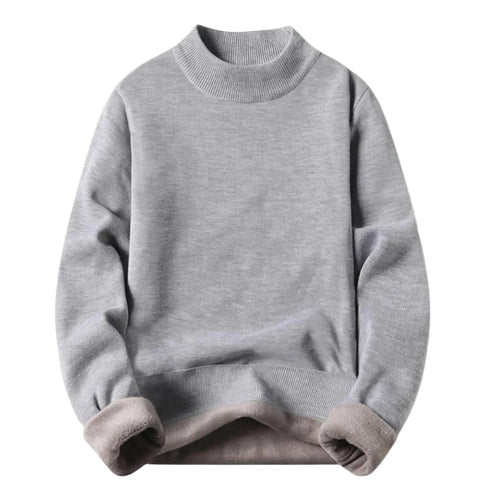 Women's Long-sleeved Round Neck Sweater Casual Design