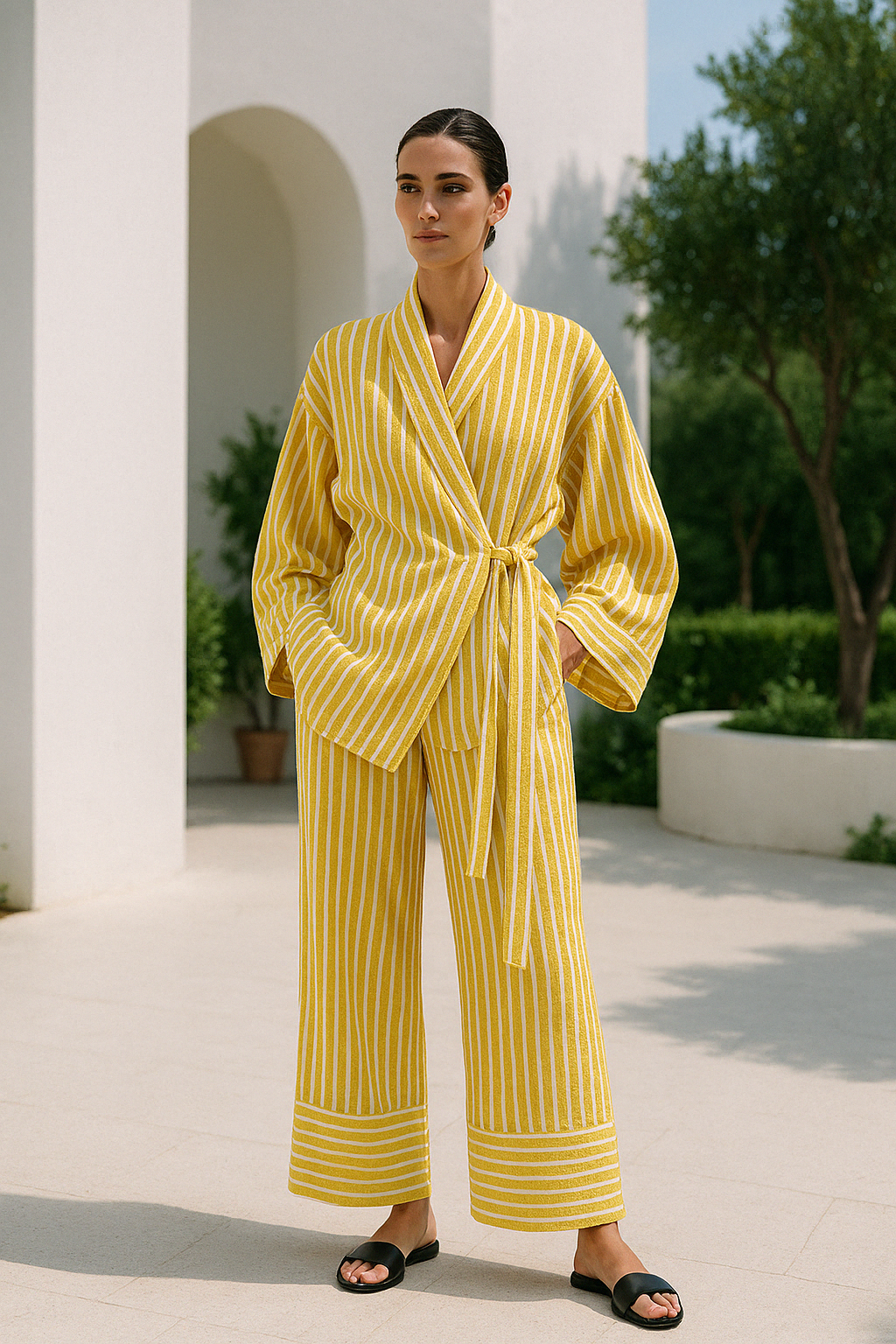Women's Lounge Set Casual Oversized Woven Fabric