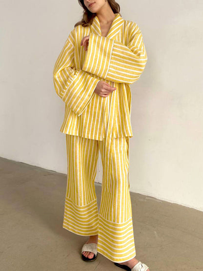 Women's Lounge Set Casual Oversized Woven Fabric