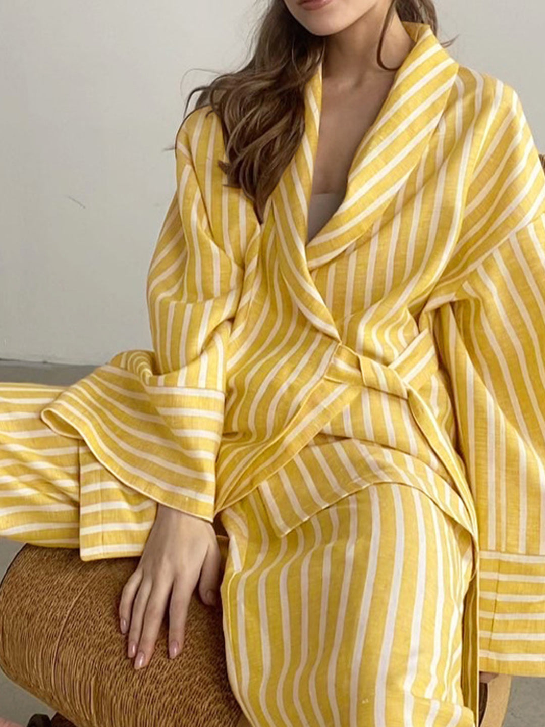 Women's Lounge Set Casual Oversized Woven Fabric