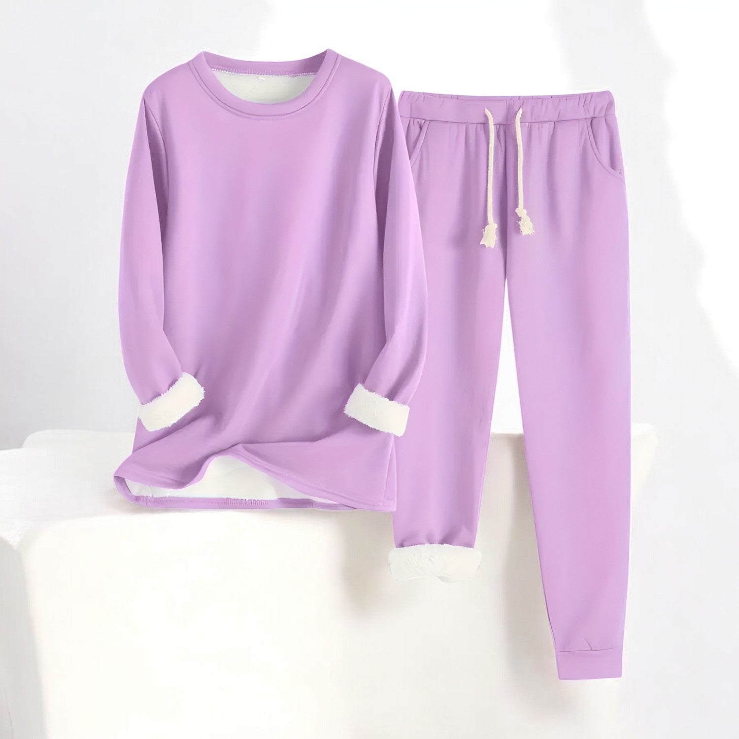 Women's Lounge Set Comfortable Oversized Polyester Cotton