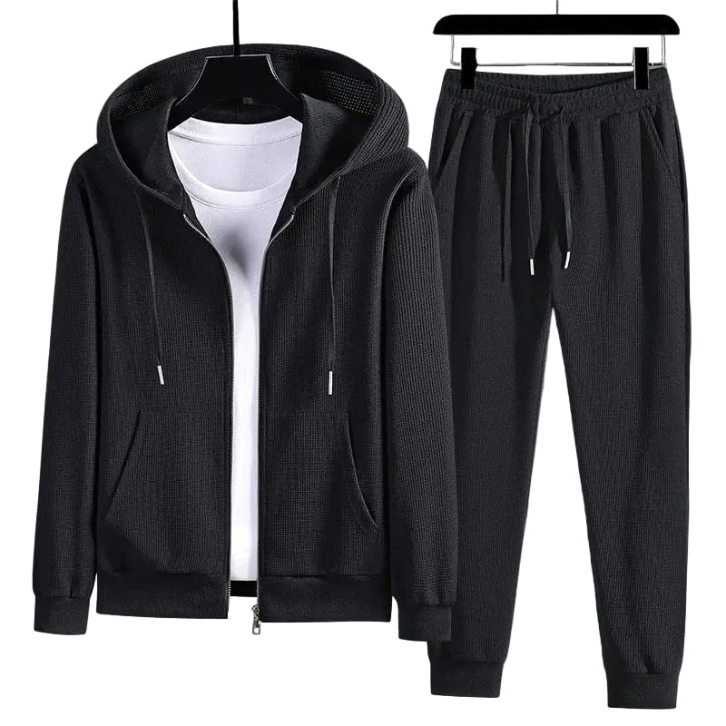 Women's Loungewear Set Waffle Knitted