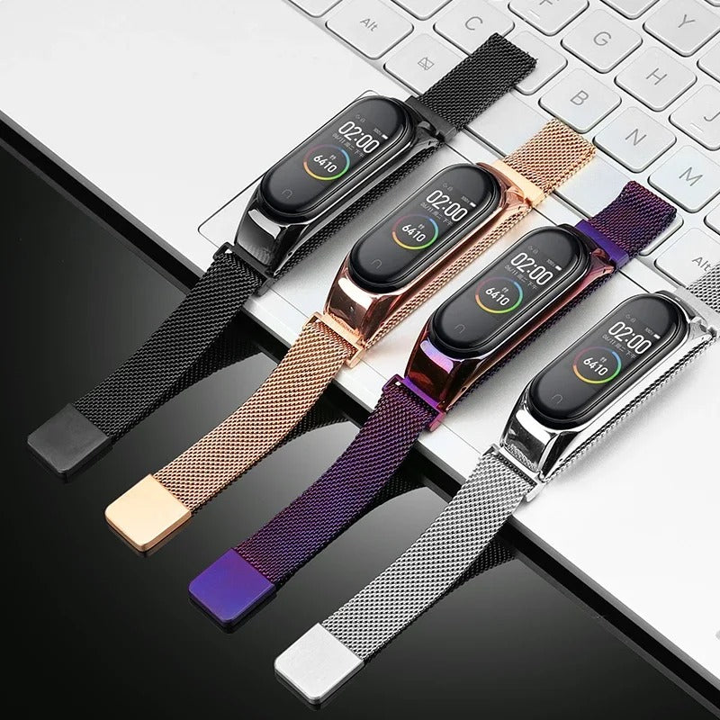 Women's Magnetic Strap LED Watch