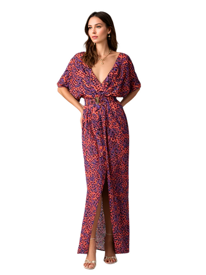 Women's Maxi Dress Boho Style Flowing Breathable Summer Dress