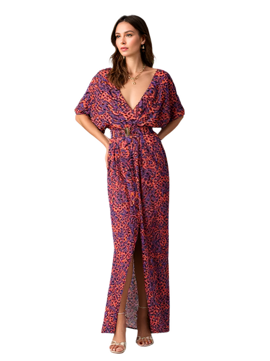 Women's Maxi Dress Boho Style Flowing Breathable Summer Dress