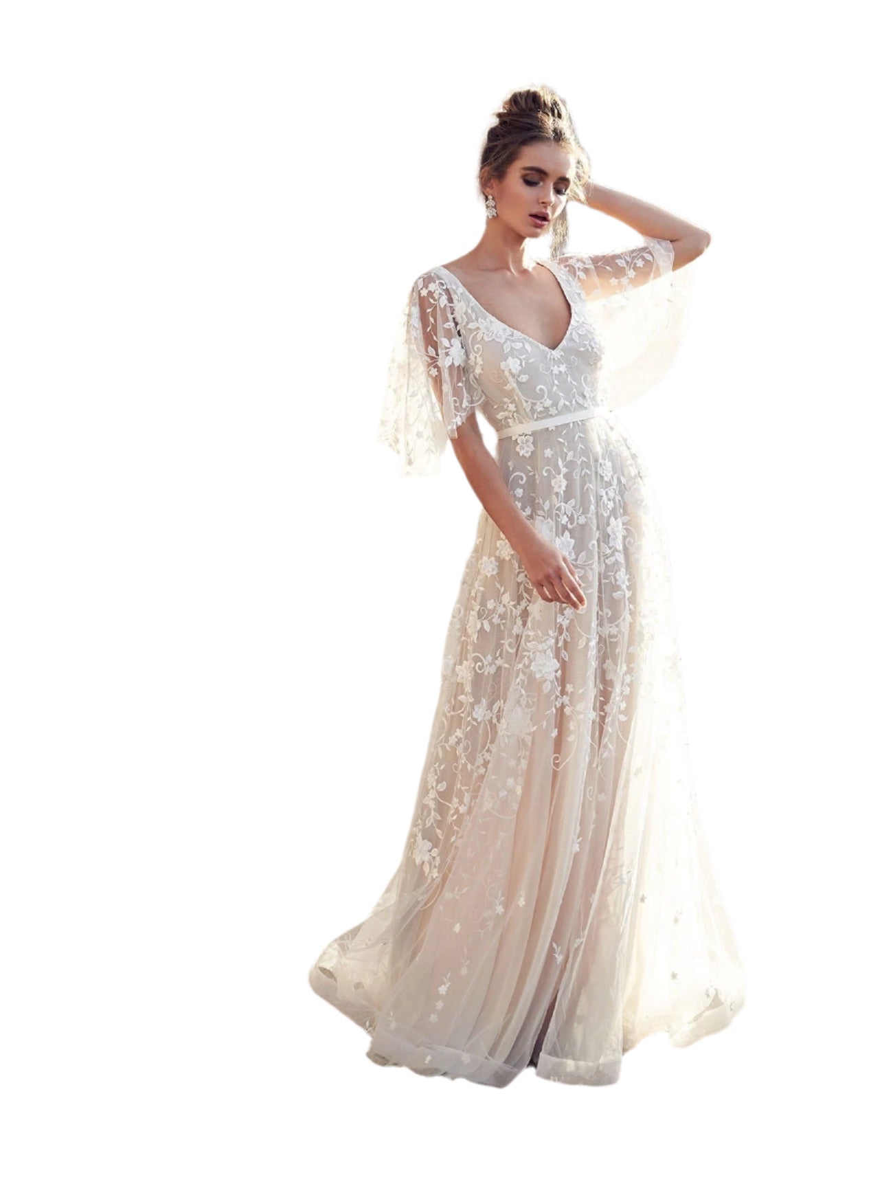 Women's Maxi Dress Floral Print Flowing Polyester