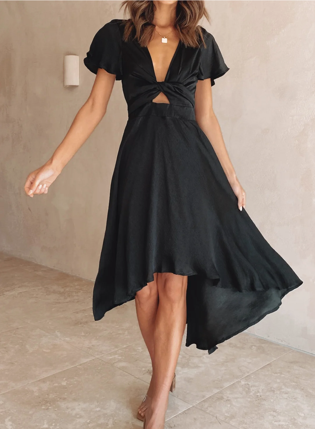 Women's Maxi Dress Flowing Fit Polyester for Summer Events