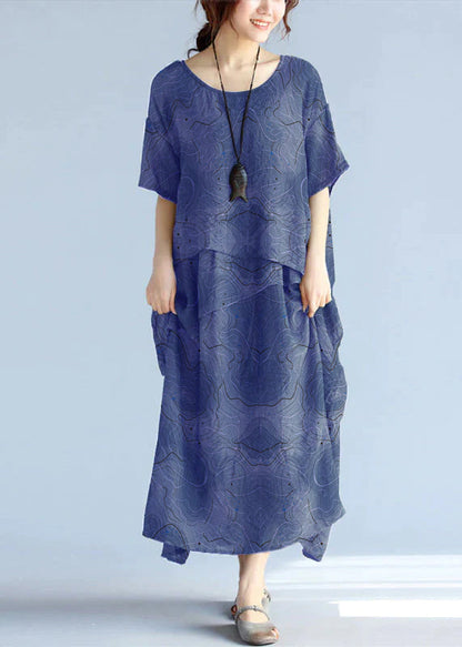 Women's Maxi Dress Oversized Cotton