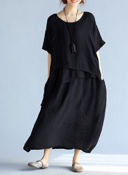 Women's Maxi Dress Oversized Cotton