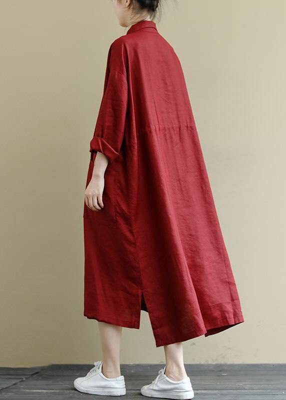 Women's Maxi Dress Oversized Shirt
