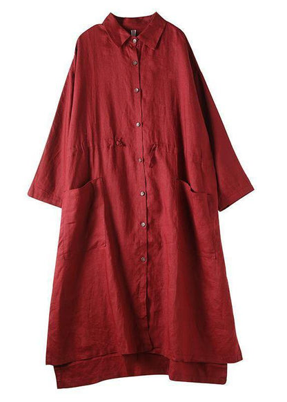 Women's Maxi Dress Oversized Shirt