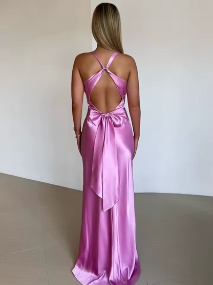 Women's Maxi Dress Sleeveless Flowing Style