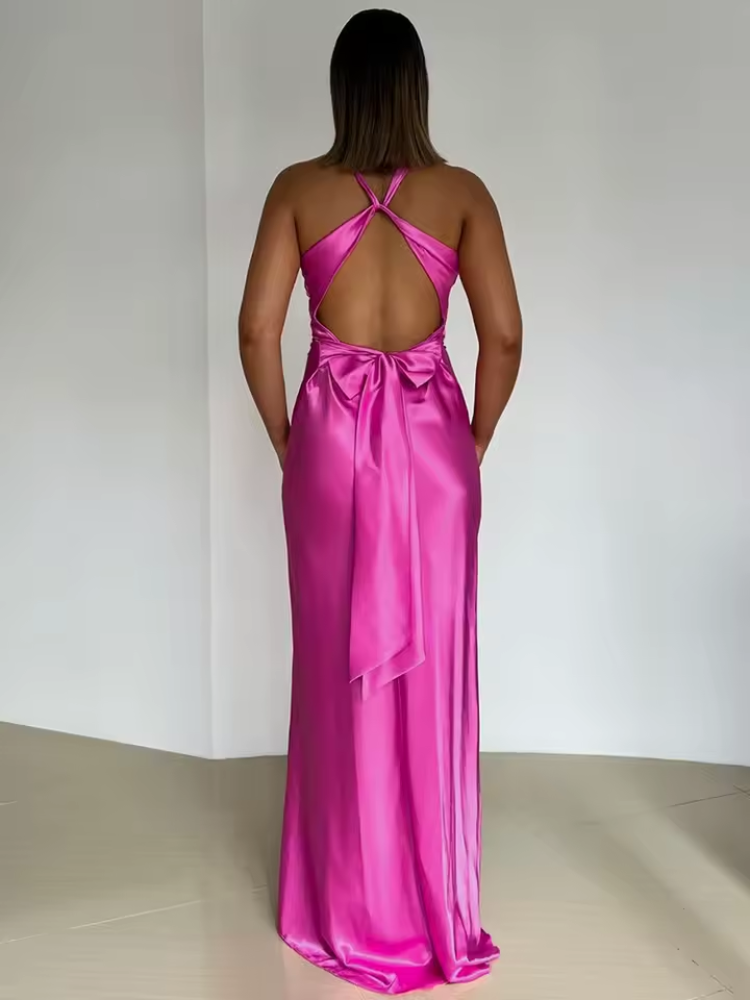 Women's Maxi Dress Sleeveless Flowing Style