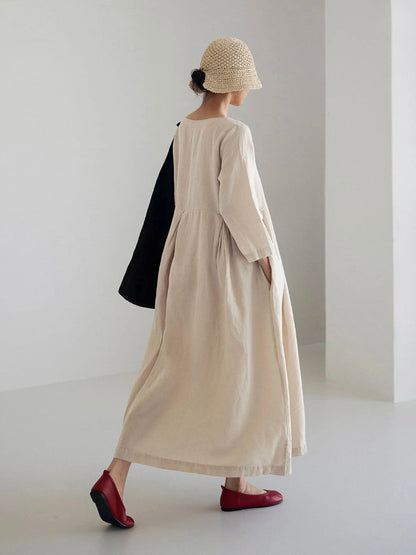 Women's Maxi Dress With Pockets