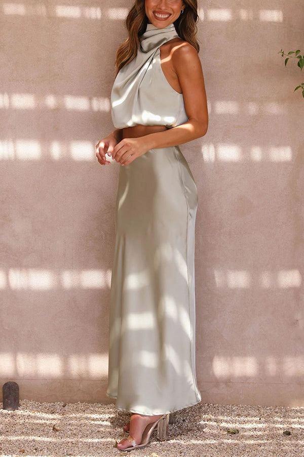 Women's Maxi Skirt Set Modern Style
