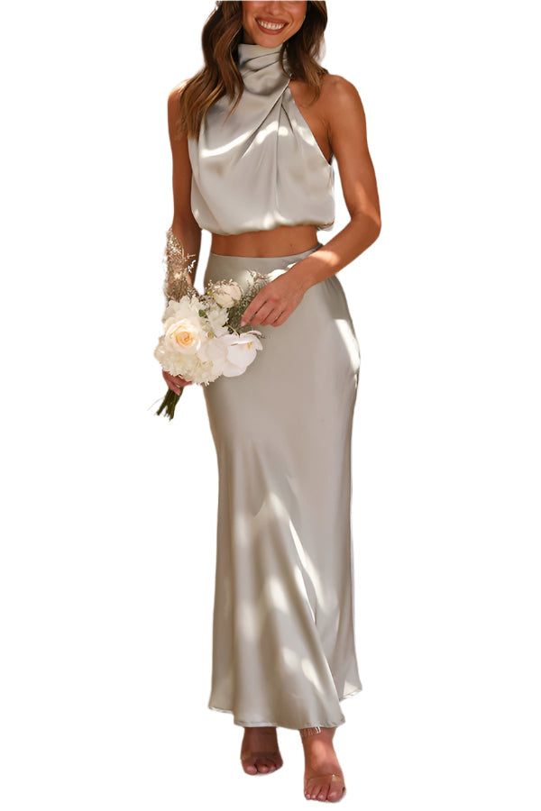 Women's Maxi Skirt Set Modern Style