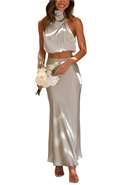 Women's Maxi Skirt Set Modern Style