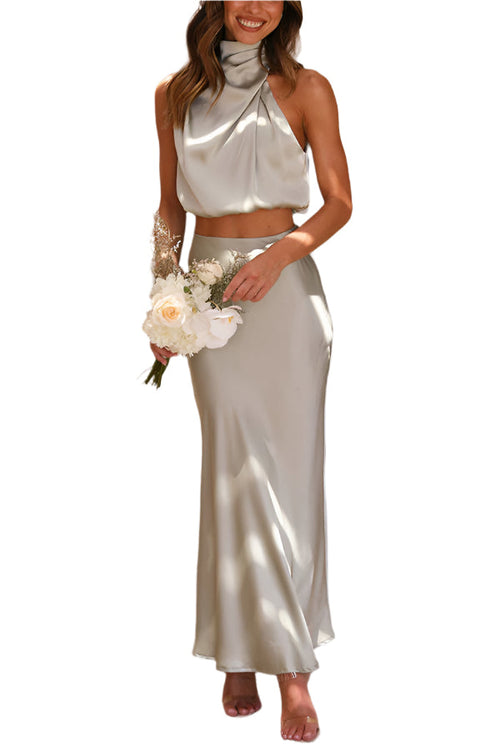 Women's Maxi Skirt Set Modern Style