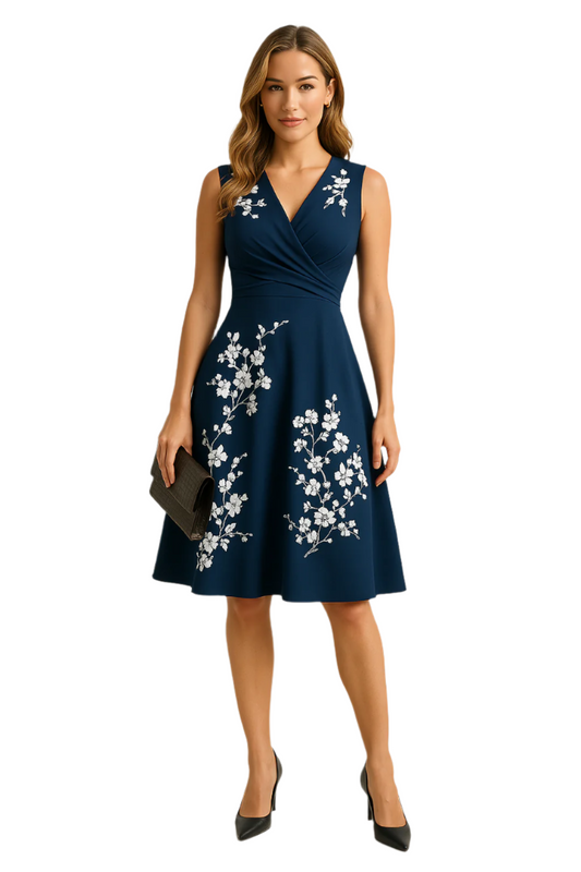 Women's Midi Dress Breathable Summer Clothing Casual Light Fabric