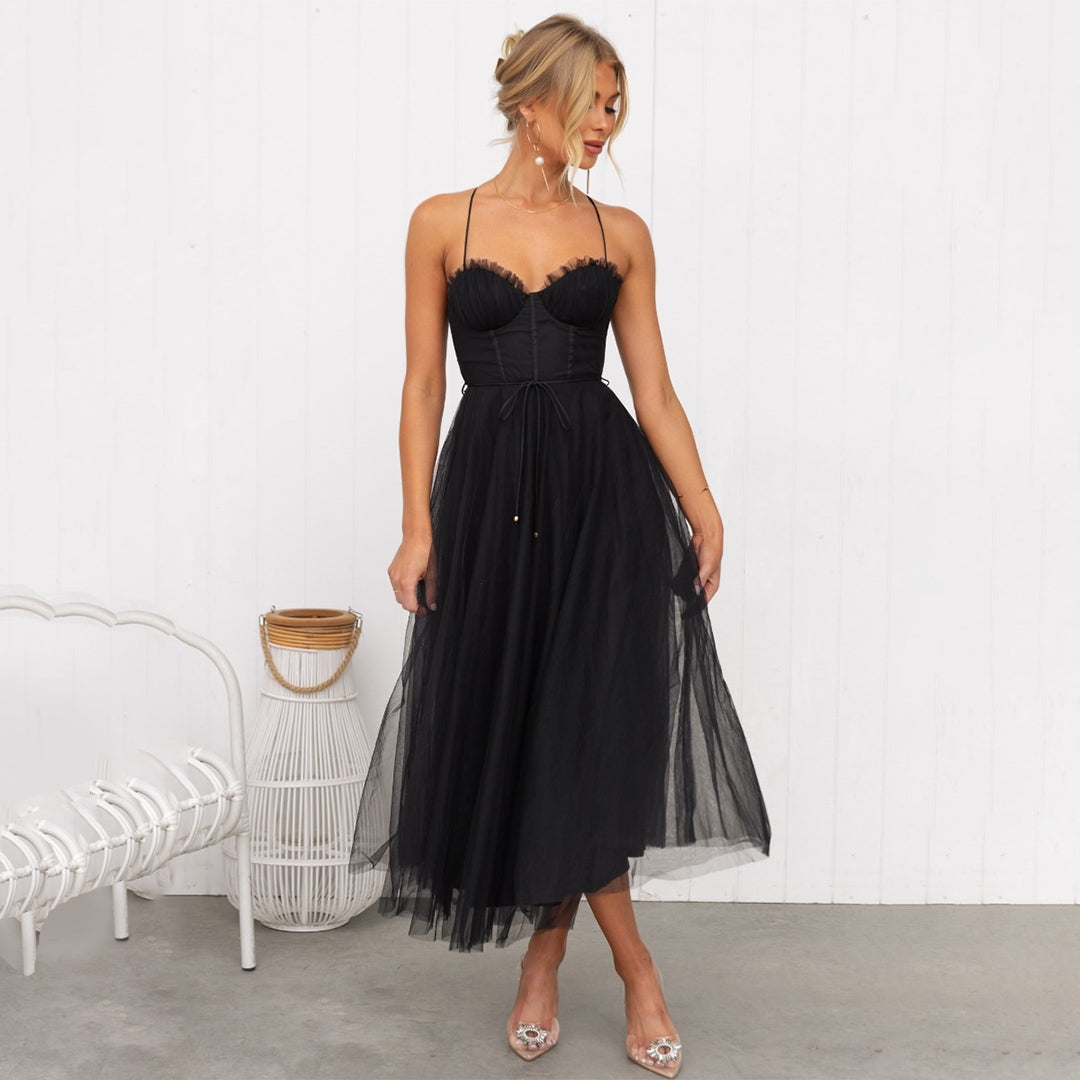 Women's Midi Dress Timeless Festive High Quality Fabrics