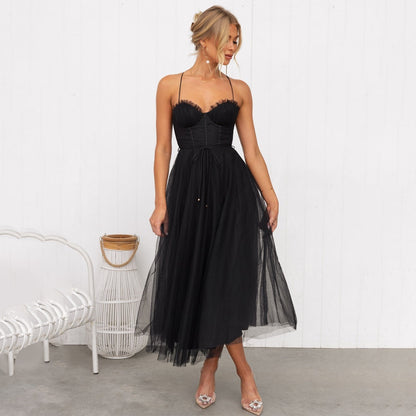 Women's Midi Dress Timeless Festive High Quality Fabrics