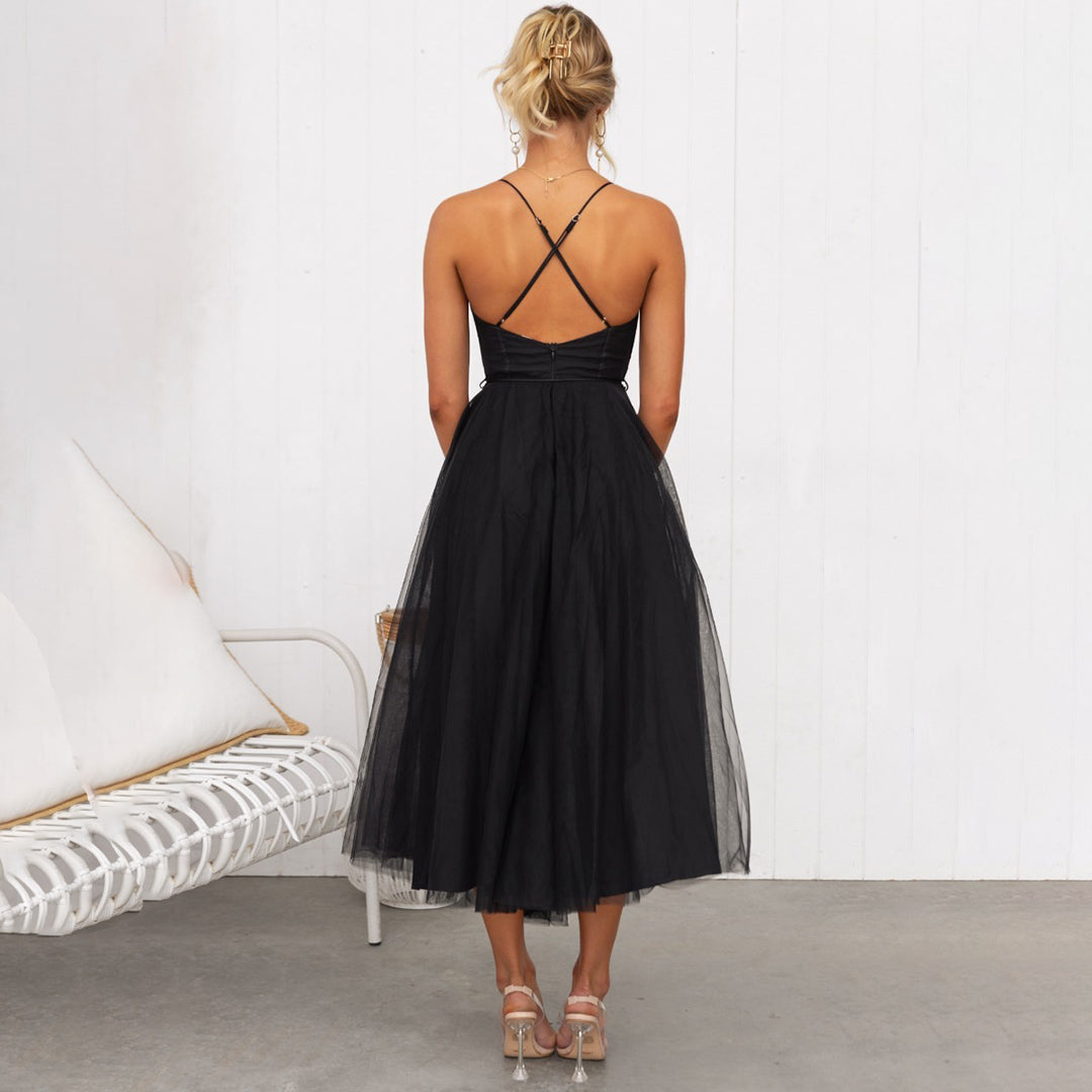 Women's Midi Dress Timeless Festive High Quality Fabrics