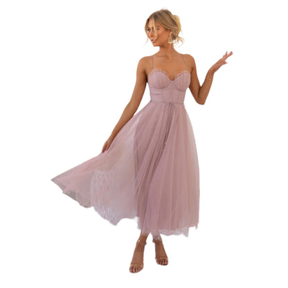 Women's Midi Dress Timeless Festive High Quality Fabrics