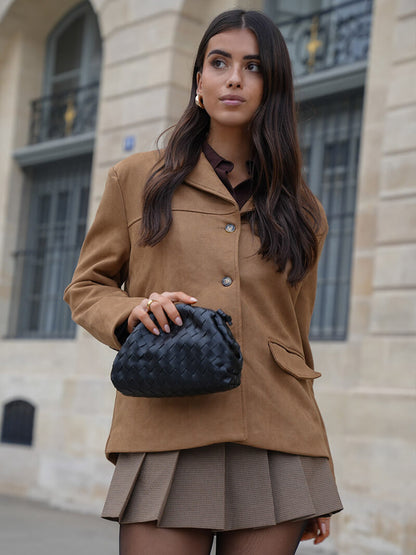 Women's Mini Bag Woven Vegan Leather