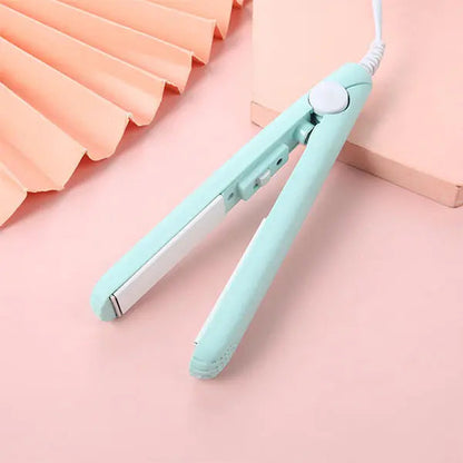 Women's Mini Curling Iron Shiny Ceramic 2-in-1