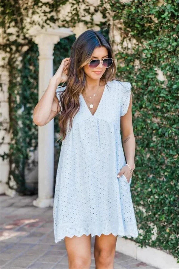 Women's Mini Dress Simple Style Light Fabric for Summer Dresses